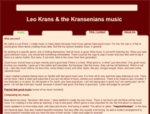 Tablet Screenshot of leokrans.com